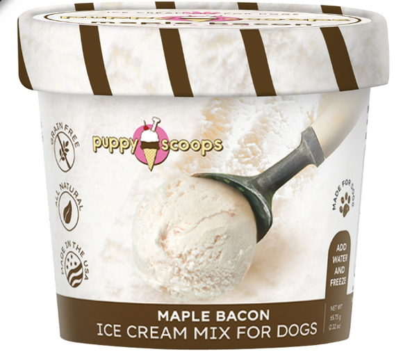 Puppy Cake Puppy Scoops Ice Cream Mix - Maple Bacon (4.65 oz)