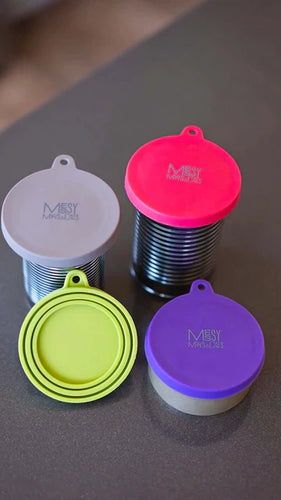 Messy Mutts Silicone Universal Can Cover (2.5 to 3.3, Purple)