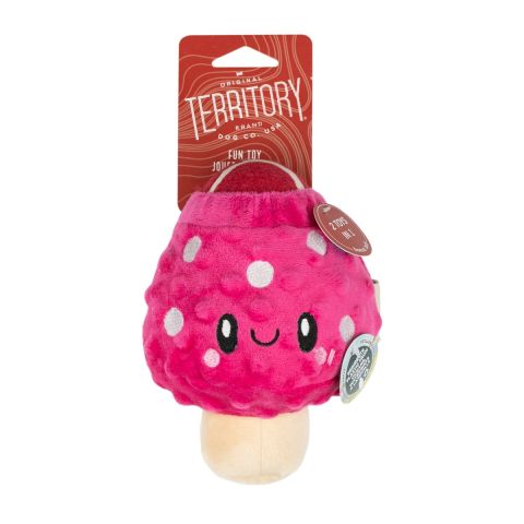 Territory Mushroom 2-in-1 Dog Toy (7)