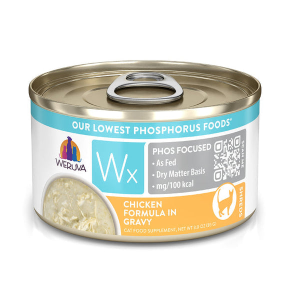 Weruva Wx Phos Focused Chicken Formula in Gravy Grain-Free Wet Cat Food