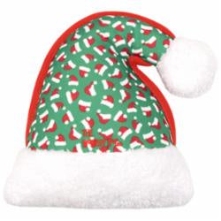 The Worthy Dog Santa Hat Toy (Small)