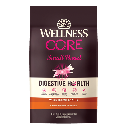 Wellness CORE Digestive Health Small Breed Chicken & Brown Rice (4-lb)