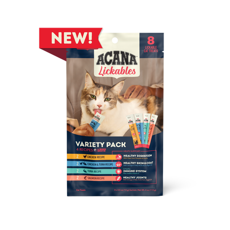 ACANA Lickables Variety Pack Cat Treats (4 oz)