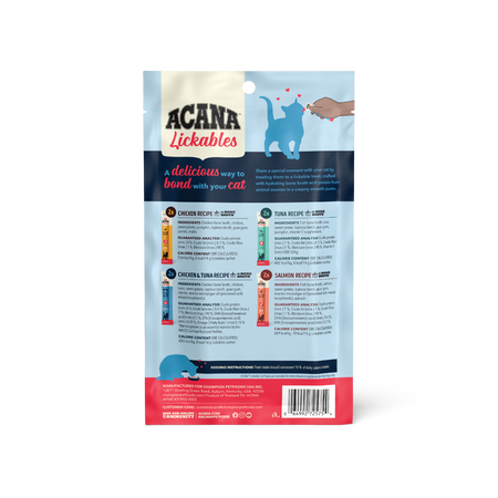 ACANA Lickables Variety Pack Cat Treats (4 oz)