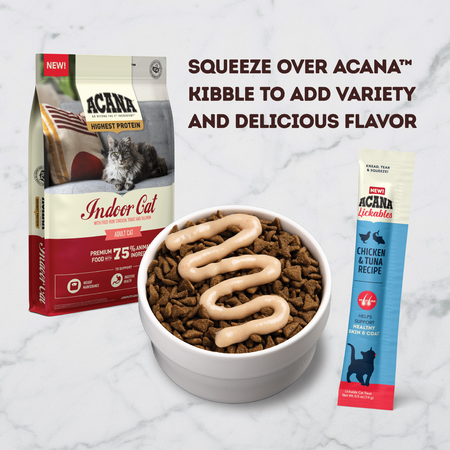 ACANA Lickables Chicken & Tuna Recipe Cat Treats (2.5 oz (5 pk))