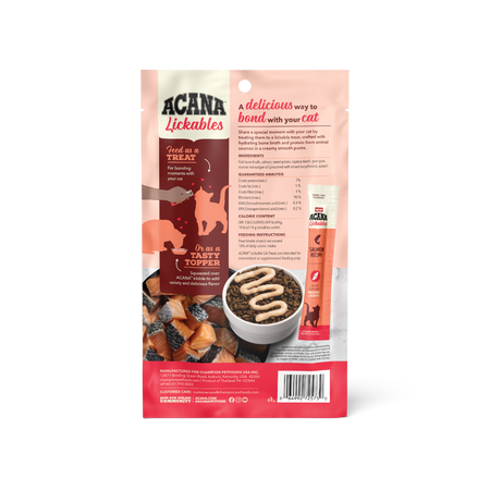 ACANA Lickables Salmon Recipe Cat Treats (2.5 oz (5 pk))