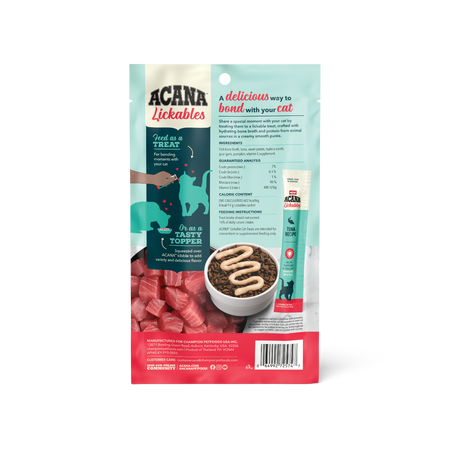 ACANA Lickables Tuna Recipe Cat Treats (2.5 oz (5 pk))