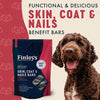 Finley's Skin, Coat & Nails Soft Chew Benefit Bars Dog Treats (16 oz)