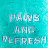 Haute Diggity Dog Snuggly Cup Teal Dog Toy