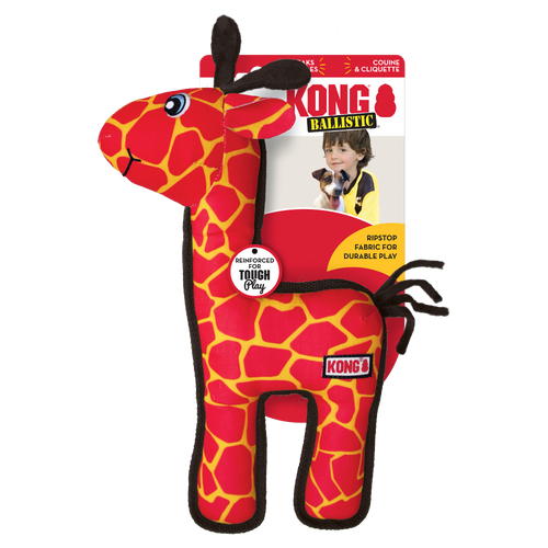 KONG Ballistic Giraffe Dog Toy (Medium/Large)