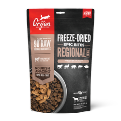ORIJEN™ Freeze-Dried Epic Bites Regional Red™ Recipe for Dogs