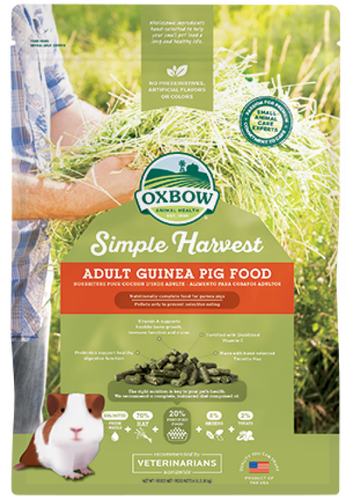 Oxbow Simple Harvest Adult Guinea Pig Food (4 Lb.)