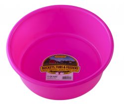 Little Giant 5 Quart Plastic Utility Pan (Hot Pink)