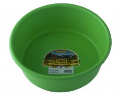 Little Giant 5 Quart Plastic Utility Pan (Hot Pink)