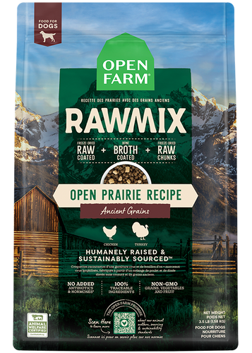 Open Farm Open Prairie Ancient Grains RawMix for Dogs (20 Lb)