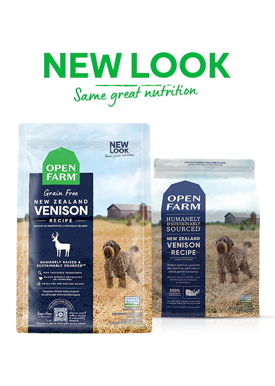 Open Farm New Zealand Venison Grain-Free Dry Dog Food (22 LB)