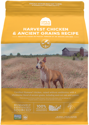 Open Farm Harvest Chicken & Ancient Grains Dry Dog Food (11-lbs)