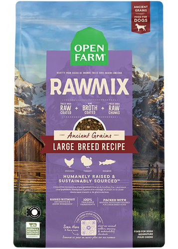 Open Farm Large Breed with Ancient Grains Rawmix for Dogs