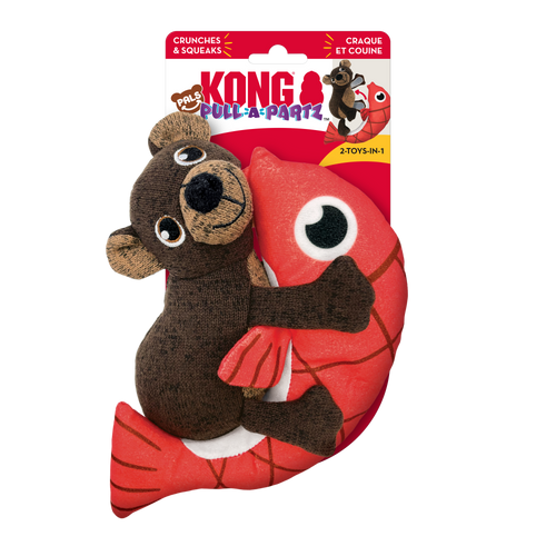 Kong Pull-A-Partz Pals Bear Dog Toy (Medium)