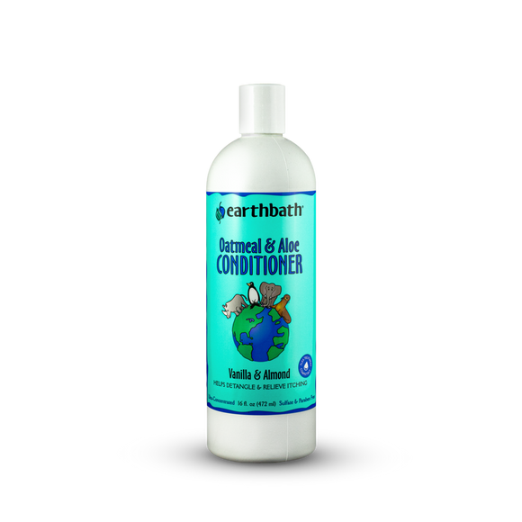 Earthbath Vanilla & Almond Oatmeal & Aloe Conditioner for Dogs and Cats