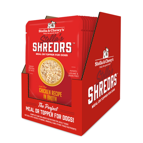 Stella & Chewy's Stella’s Shredrs Cage Free Chicken Recipe in Broth (2.8 Oz)