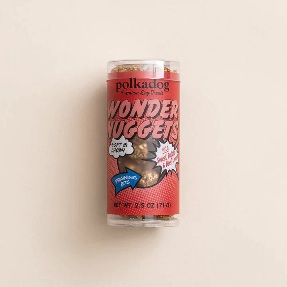 Polkadog Wonder Nuggets Sweet Potato & Beef Mini Tube Soft & Chewy Dog Treat (2.5 oz)