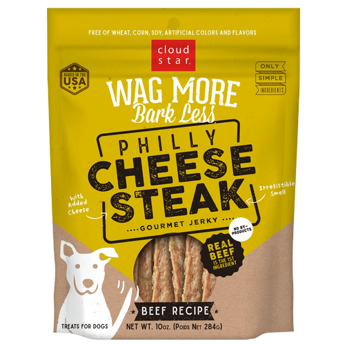 Cloud Star Wag More Bark Less Philly Cheesesteak Beef (10 oz)