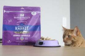 Stella & Chewy's Absolutely Rabbit Freeze-Dried Morsels Cat Food (3.5-oz)