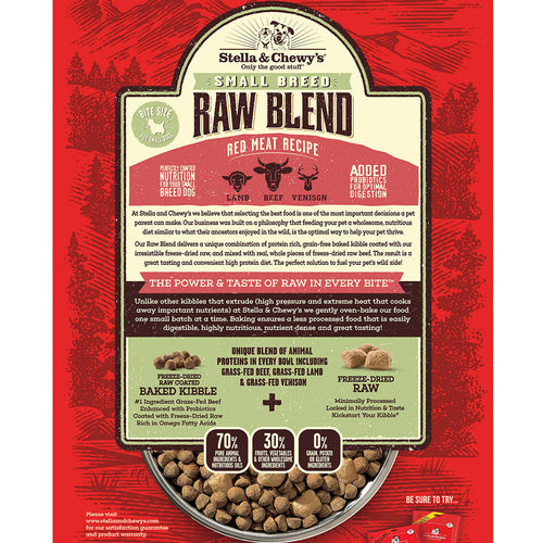 Stella & Chewy's Raw Blend Kibble Cage Free Recipe Small Breed Dry Dog Food (10-lb)