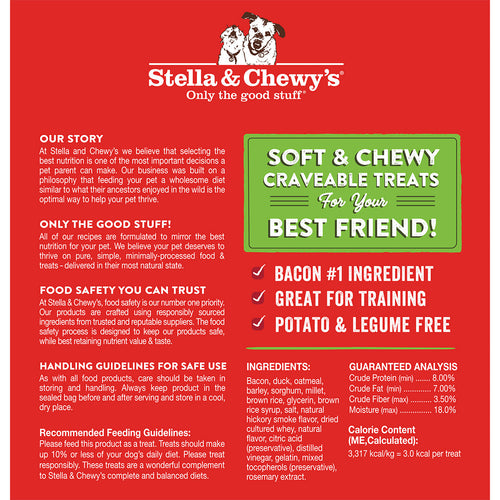 Stella & Chewy's Crav'n Bac'n Bites Bacon & Duck Recipe (8.25 OZ)