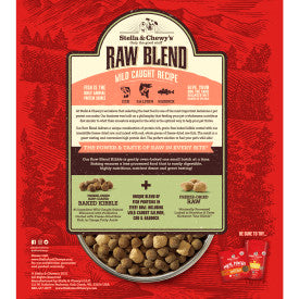 Stella & Chewy's Raw Blend Kibble Wild Caught Recipe Dry Dog Food (3.5-lb)