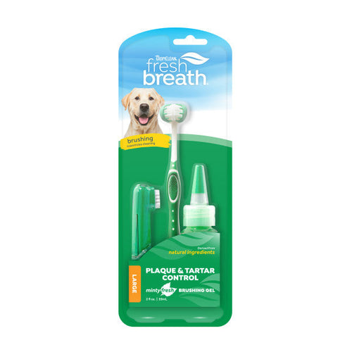 TropiClean Fresh Breath Oral Care Kit for Dogs (Puppy)
