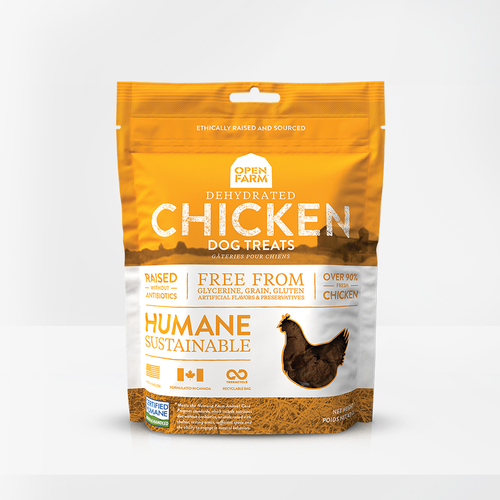 Open Farm Dehydrated Chicken Dog Treats