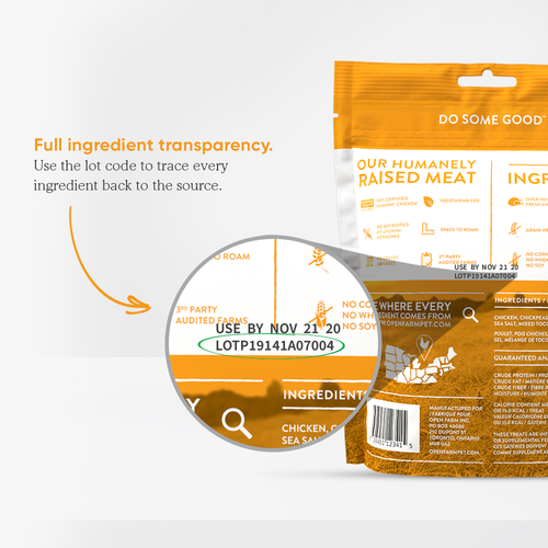 Open Farm Dehydrated Chicken Dog Treats