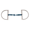 JP KORSTEEL BLUE STEEL JOINTED DEE RING SNAFFLE BIT 5