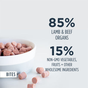 Nature's Variety Instinct Raw Frozen Lamb Bites Dog Food