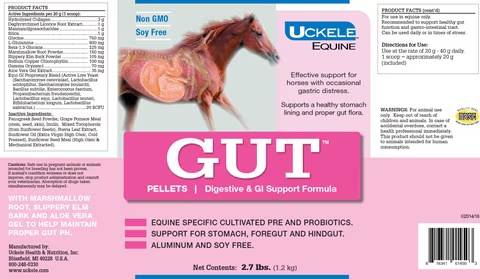 Uckele GUT™ Pellets Equine