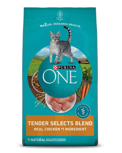 Purina ONE Tender Selects Blend With Real Chicken Dry Cat Food