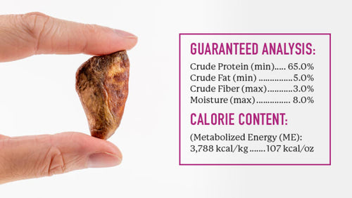 Dr. Harvey's Chicken Hearts Freeze-Dried Raw Chicken Heart Treat for Dogs