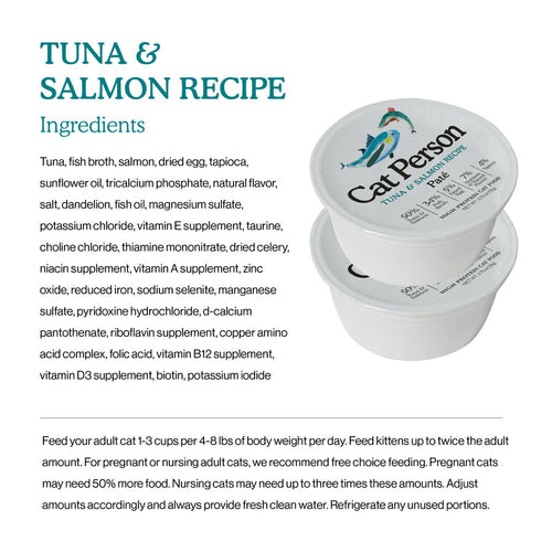 Weruva Cat Person Tuna & Salmon Paté Cat Food