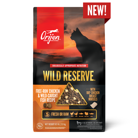 ORIJEN WILD RESERVE™ Free-run Chicken & Wild-Caught Fish Recipe