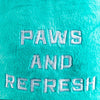 Haute Diggity Dog Snuggly Cup Teal Dog Toy