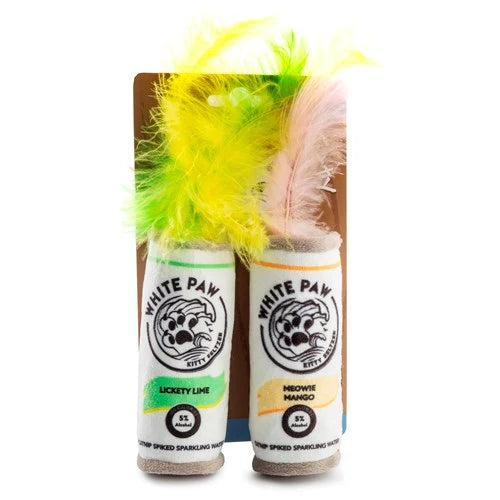 Haute Diggity Kitty White Paw (Mango & Lime) Catnip Toys