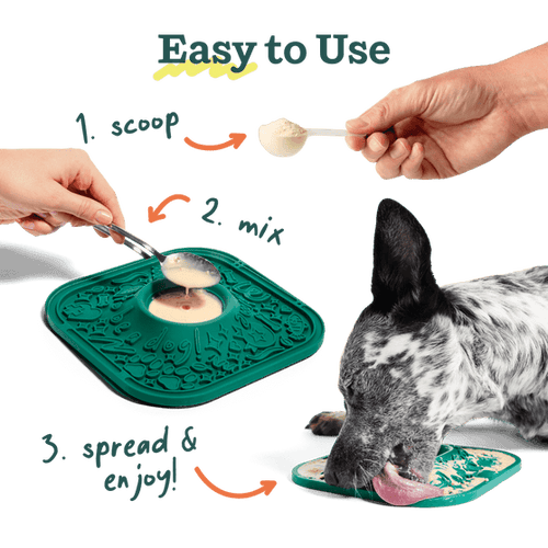 Woof LickMat Bacon & Cheese LickMix