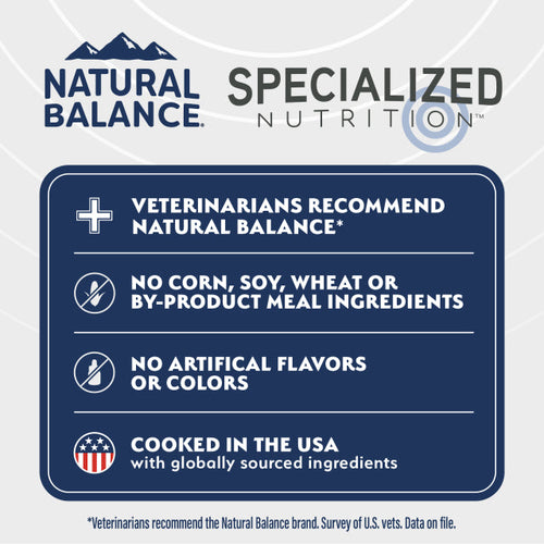 Natural Balance Sensitive Skin & Stomach Salmon & Oatmeal Formula Dry Dog Food