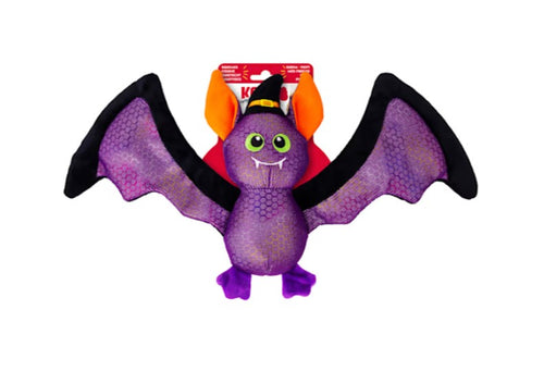 KONG Halloween Shakers Shimmy Bat Dog Toy