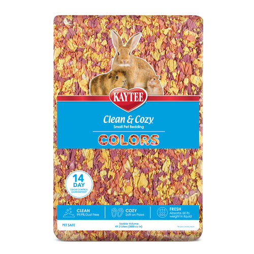 Kaytee Clean & Cozy Colors Sunset Bedding