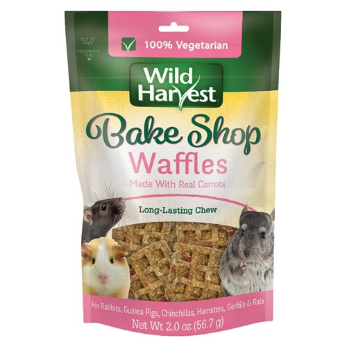 WILD HARVEST Bake Shop Waffles Small Animal Treats