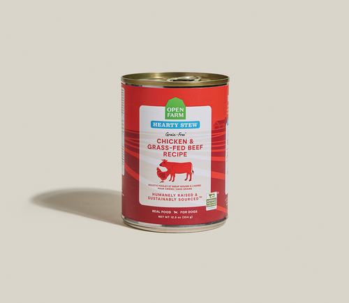 Open Farm Chicken & Grass-Fed Beef Hearty Stew Wet Dog Food