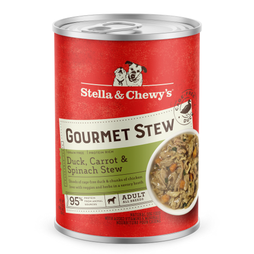 Stella & Chewy's Dog Gourmet Stew Duck, Carrot & Spinach Stew (12.5 oz. Single)